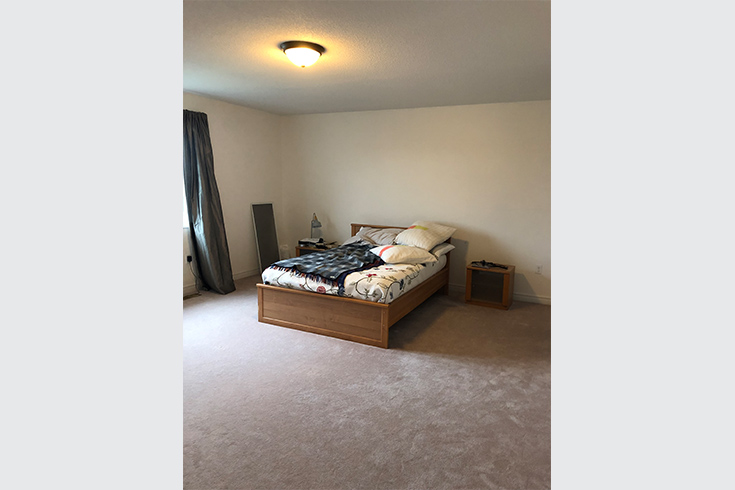 Property before staging J